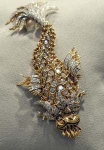 Night of the Iguana brooch