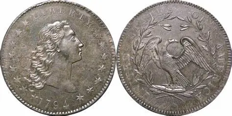 1794/5 Flowing Hair Silver/Copper Dollar