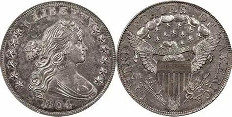 Silver Dollar Class 1 – 1804 – (The Watters-Childs Sacimen)