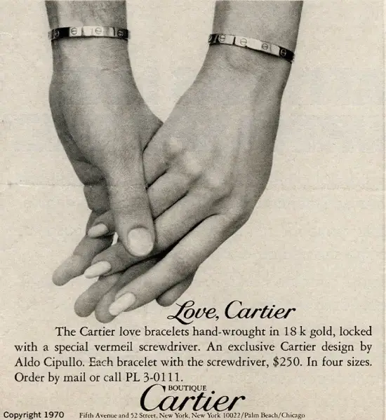 cartier love banner