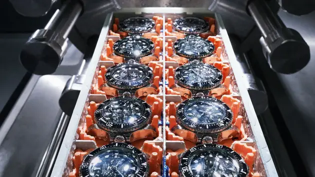 rolex diving watches test