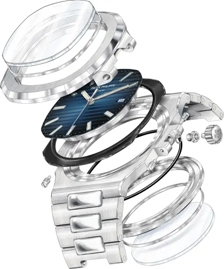 Patek Philippe Nautilus sketch