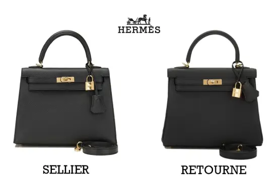 Hermes Kelly Sellier Retourne