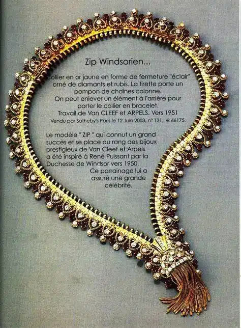 zip necklace
