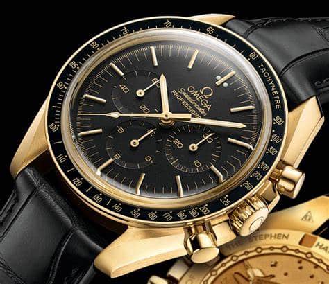 χρυσό omega speedmaster